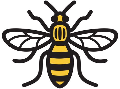 manchester bee symbol.